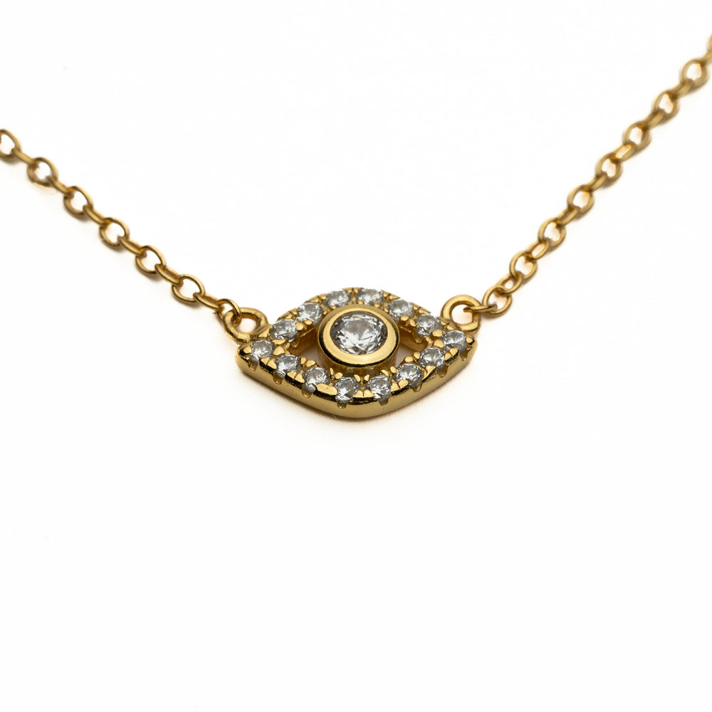 
            
                Load image into Gallery viewer, Mini Evil Eye Necklace
            
        
